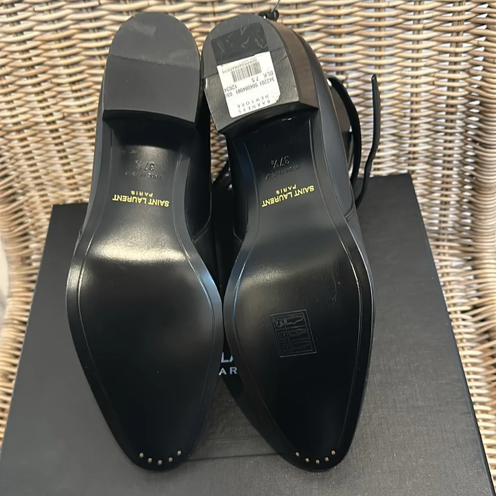 NIB Saint Laurent Blake Jodhpur Strap Ankle Boots - Picture 7 of 15